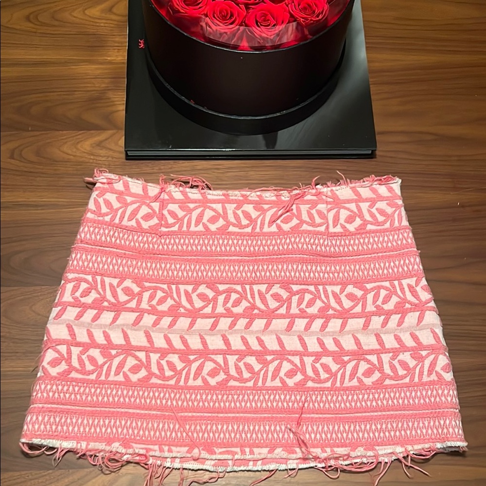 Pink Mini Pencil Skirt for Casual Wear